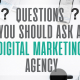 Squid Ink - Digital Agency Questions